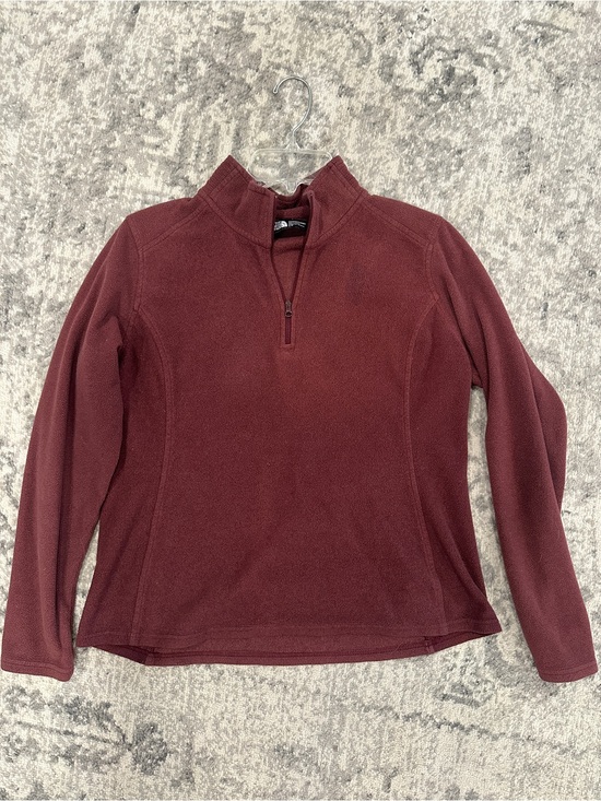 The North Face Jackets & Blazers - The North Face Women's Quarter-Zip Fleece in Burgundy